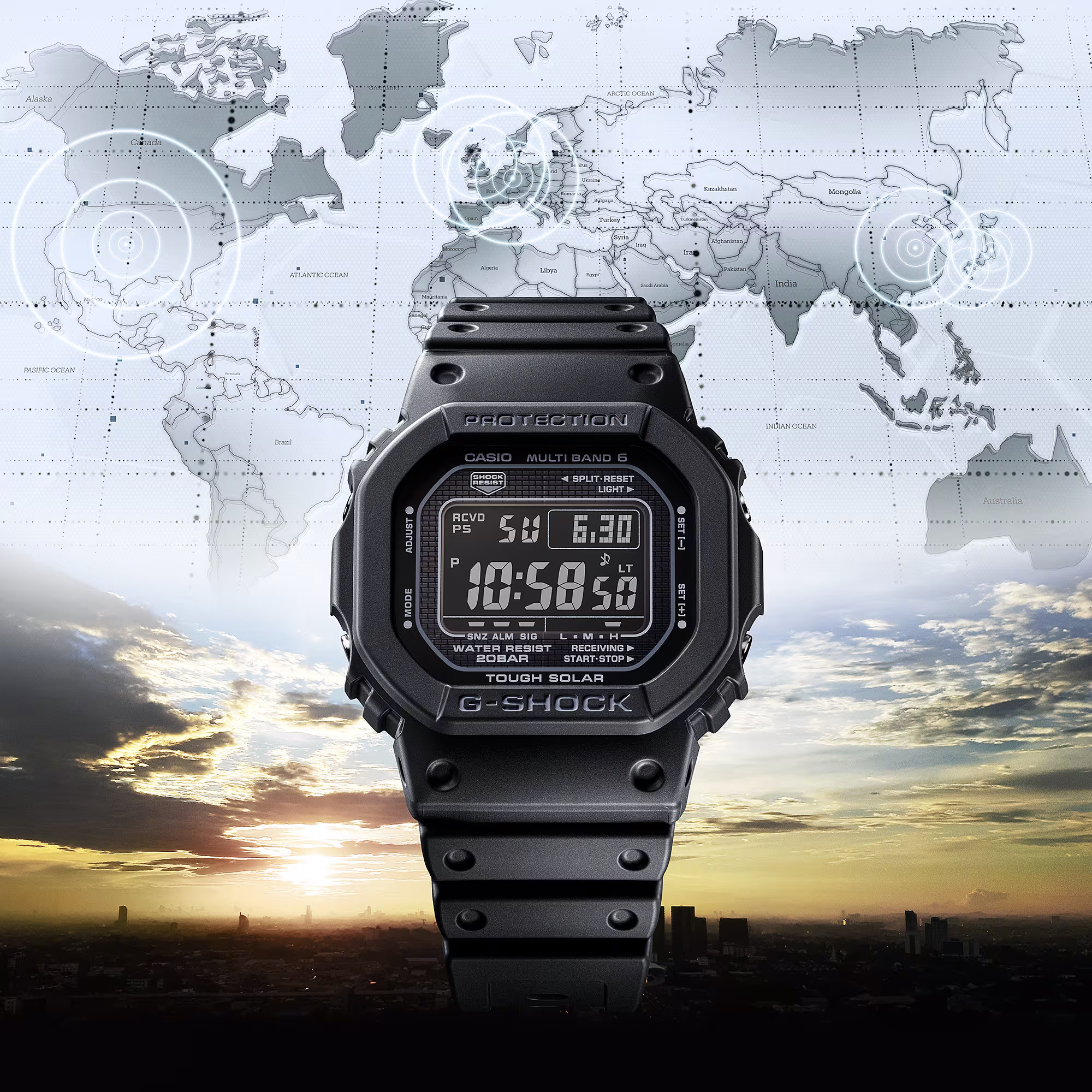 Casio GW-5000HS-1ER zegarek