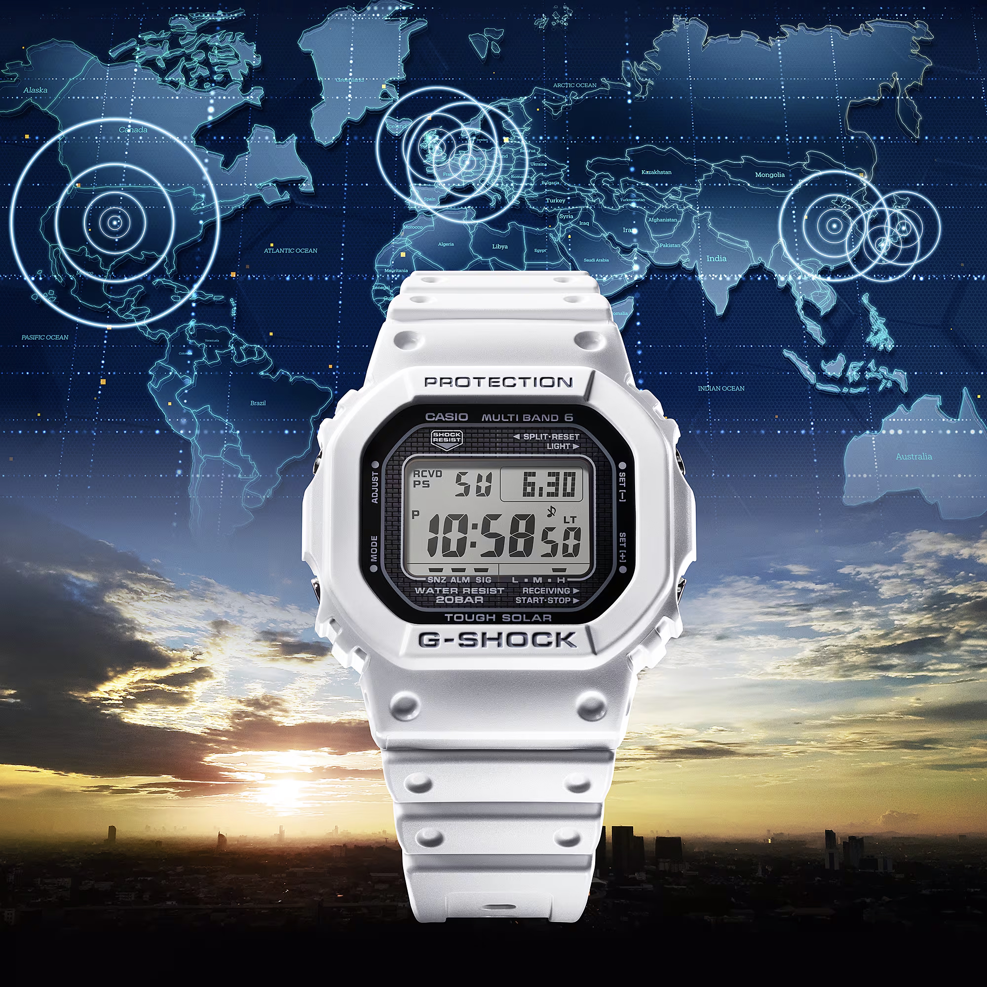 Casio GW-5000HS-7ER zegarek - miniatura 13