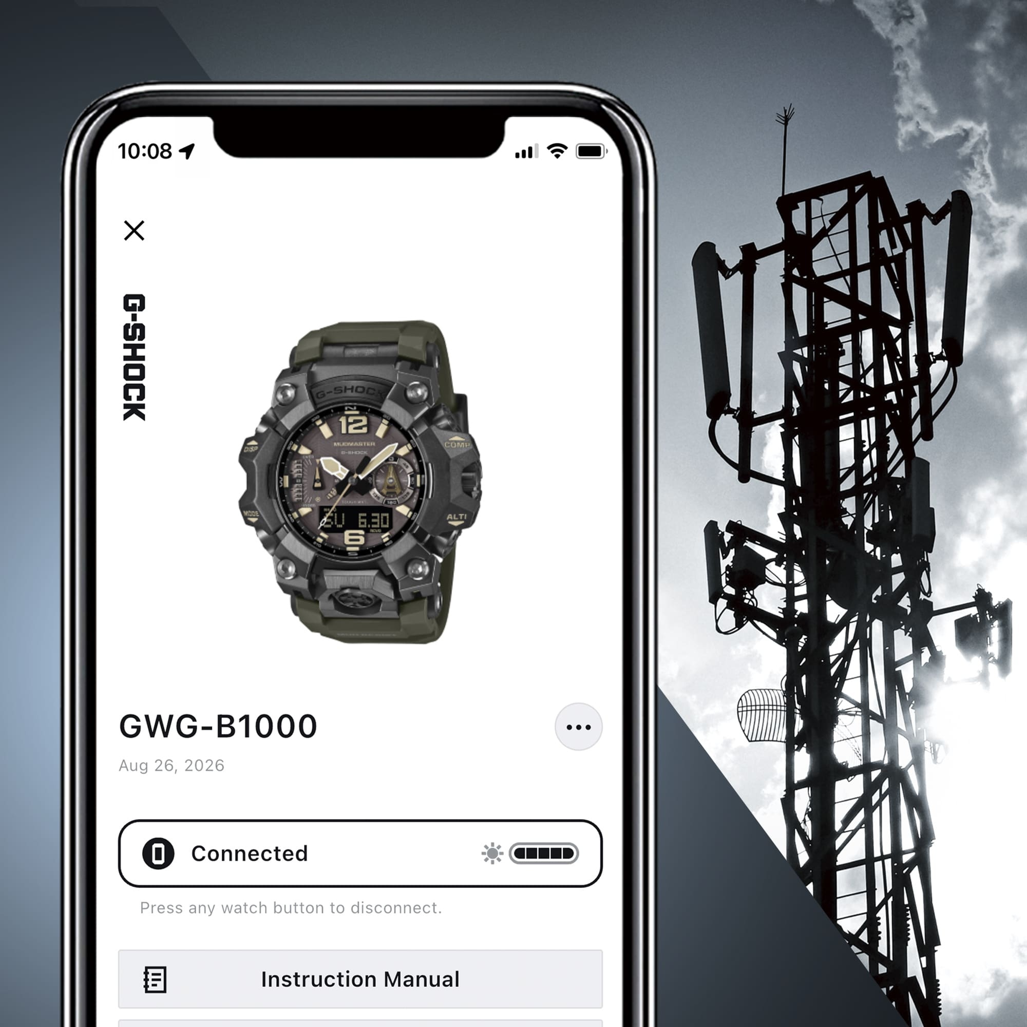 Casio GWG-B1000-1A3ER zegarek - miniatura 8