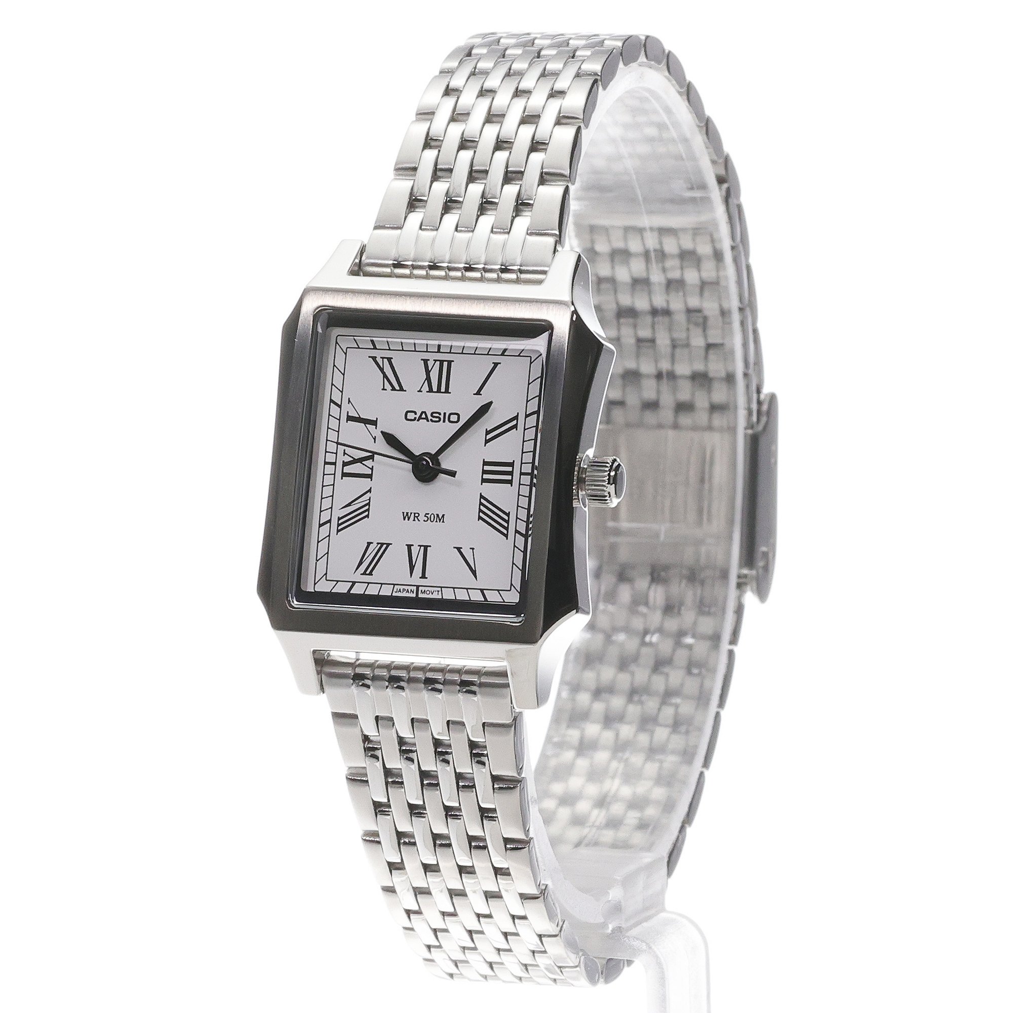 Casio LTP-B190D-7BVER zegarek srebrny klasyczny Klasyczne bransoleta - miniatura 2