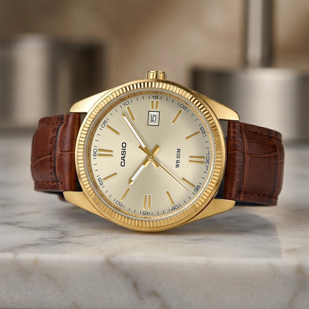 Casio MTP-1302PGL-9AVEF zegarek męski Klasyczne - miniatura 2