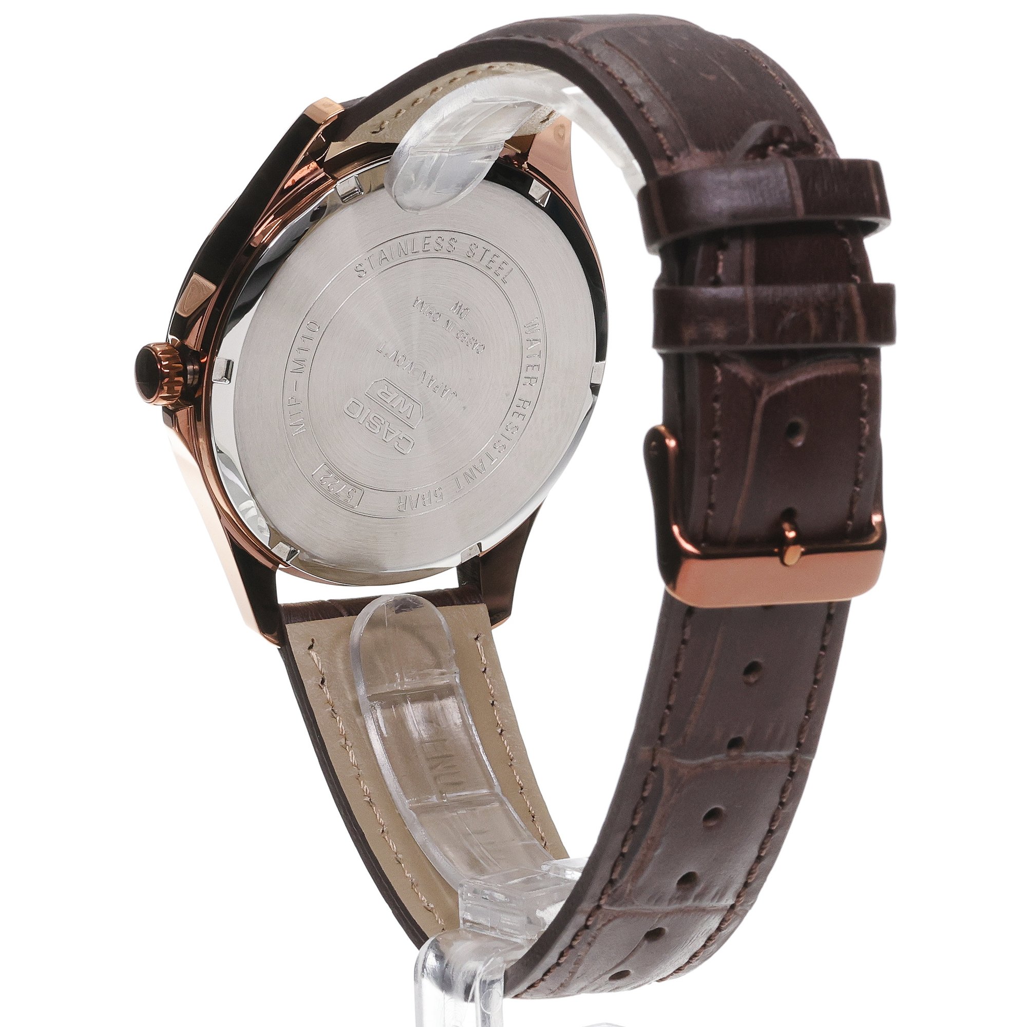 Casio MTP-M110RL-5AVER męski zegarek Klasyczne pasek - miniatura 4