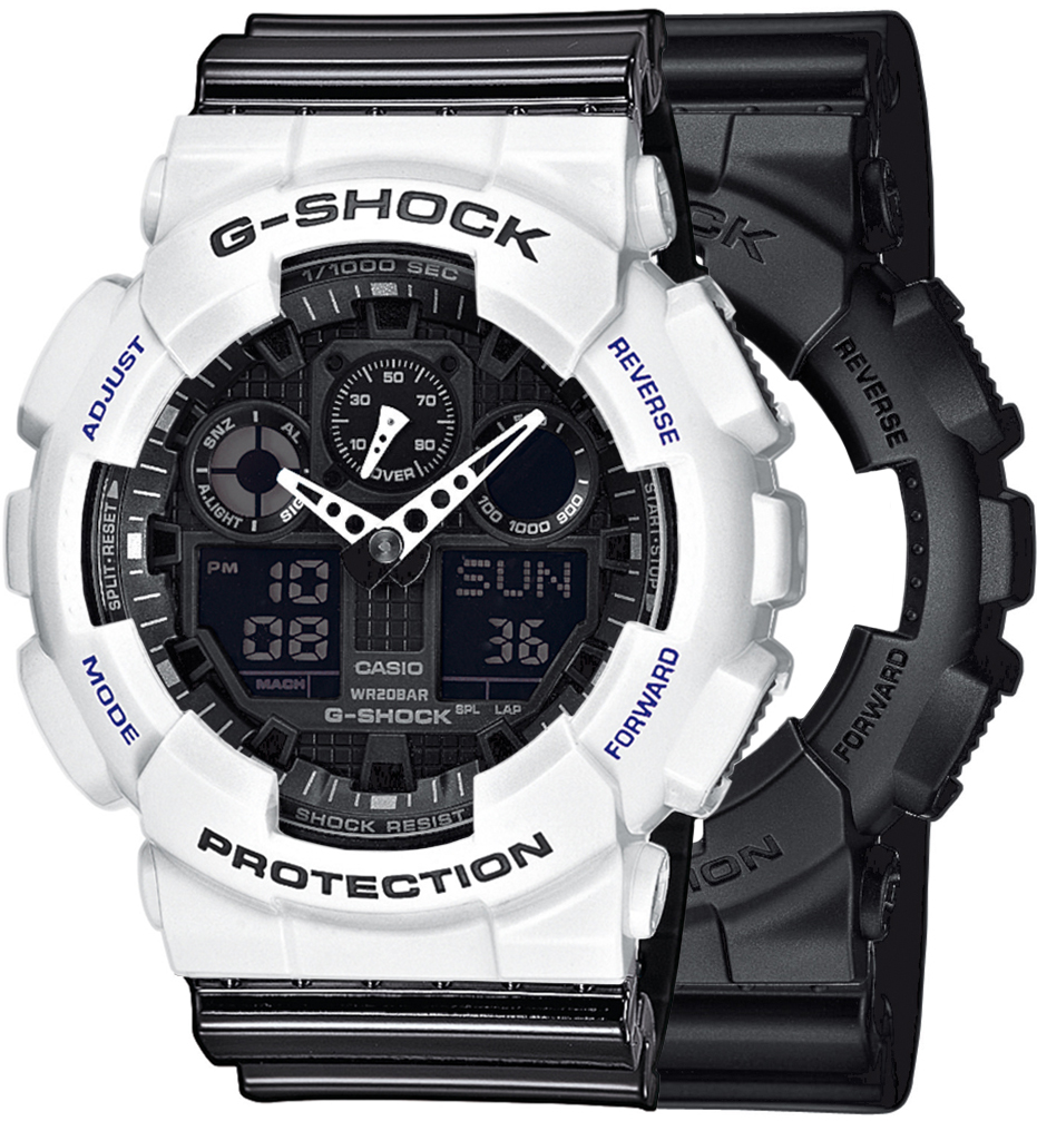 Casio SET GA-100-1A1ER + BEZEL 10347600 + PASEK 10378391 - miniatura 1