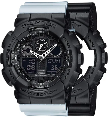 Casio SET GA-100-1A1ER + BEZEL 10358741 + PASEK 10527469