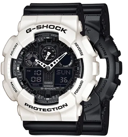 Casio SET GA-100-1A1ER + BEZEL 10395292 + PASEK 10347688 - zdjęcie 1