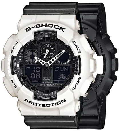 Casio SET GA-100-1A1ER + BEZEL 10395292 + PASEK 10467764