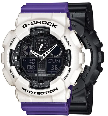 Casio SET GA-100-1A1ER + BEZEL 10395292 + PASEK 10498156 - zdjęcie 1