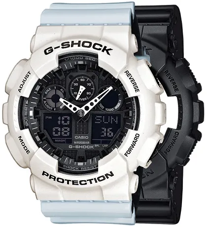 Casio SET GA-100-1A1ER + BEZEL 10395292 + PASEK 10527469 - zdjęcie 1