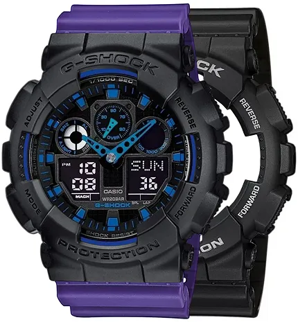 Casio SET GA-100-1A2ER + BEZEL 10358741 + PASEK 10498156 - zdjęcie 1