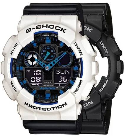 Casio SET GA-100-1A2ER + BEZEL 10395292 + PASEK 10347688