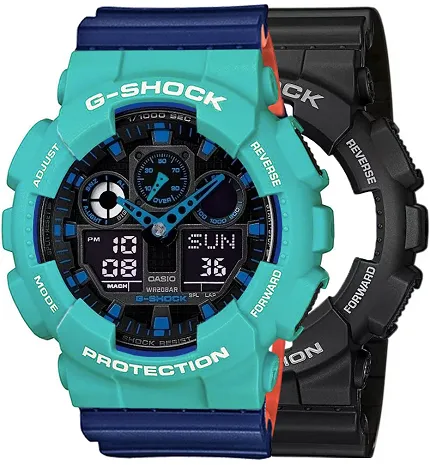 Casio SET GA-100-1A2ER + BEZEL 10410475 + PASEK 10527467 - zdjęcie 1