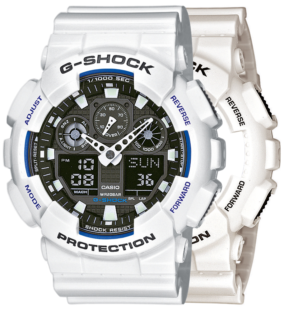  Casio G-SHOCK SET GA-100B-7AER + BEZEL 10347600 + PASEK 10347710 