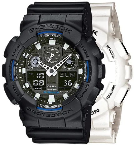 Casio SET GA-100B-7AER + BEZEL 10358741 + PASEK 10347688 - zdjęcie 1