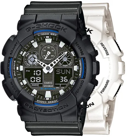 Casio SET GA-100B-7AER + BEZEL 10358741 + PASEK 10467764