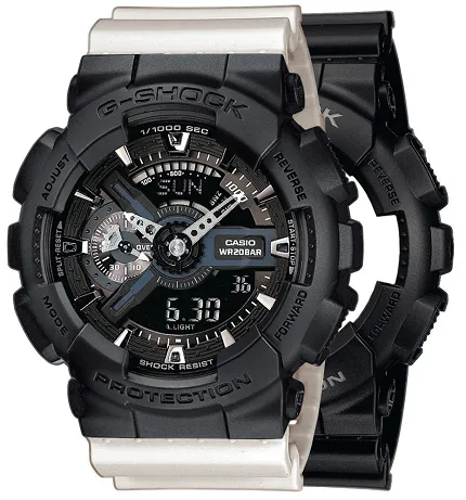 Casio SET GA-110-1BER + BEZEL 10358741 + PASEK 10395227