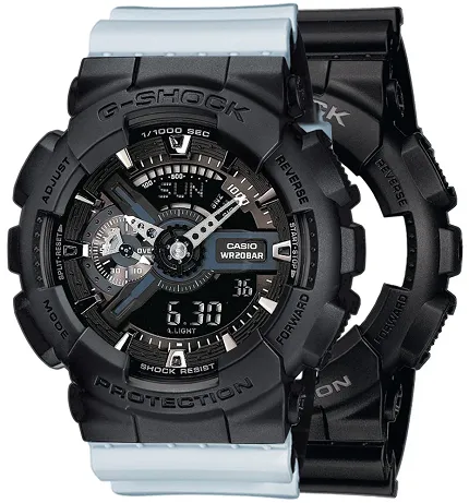 Casio SET GA-110-1BER + BEZEL 10358741 + PASEK 10527469