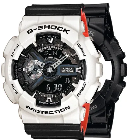 Casio SET GA-110-1BER + BEZEL 10395292 + PASEK 10577142