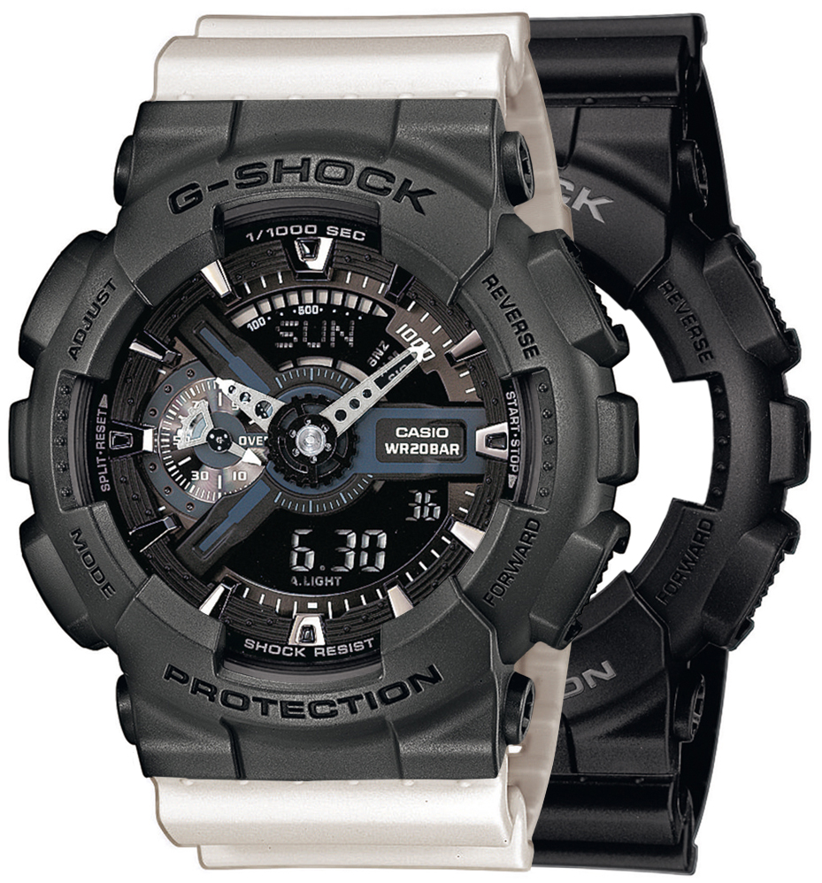 Casio SET GA-110-1BER + BEZEL 10467795 + PASEK 10395227