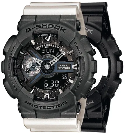 Casio SET GA-110-1BER + BEZEL 10467795 + PASEK 10395227