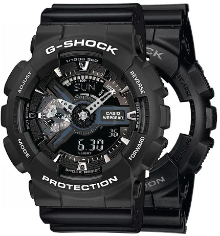 Casio SET GA-110-1BER + BEZEL 10508136 + PASEK 10347688