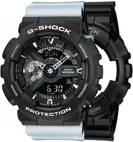 Casio SET GA-110-1BER + BEZEL 10508136 + PASEK 10527469