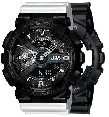 Casio SET GA-110-1BER + BEZEL 10523429 + PASEK 10347710