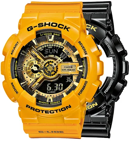 Casio SET GA-110GB-1AER + BEZEL 10347601 + PASEK 10457913
