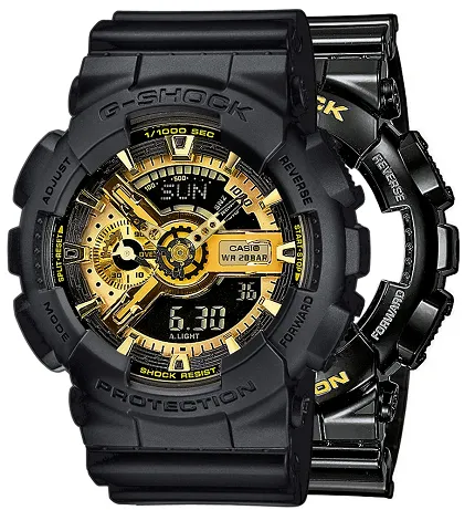 Casio SET GA-110GB-1AER + BEZEL 10358741 + PASEK 10347688