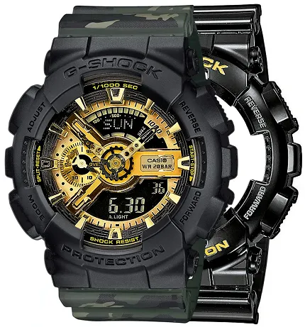 Casio SET GA-110GB-1AER + BEZEL 10358741 + PASEK 10561429 - zdjęcie 1