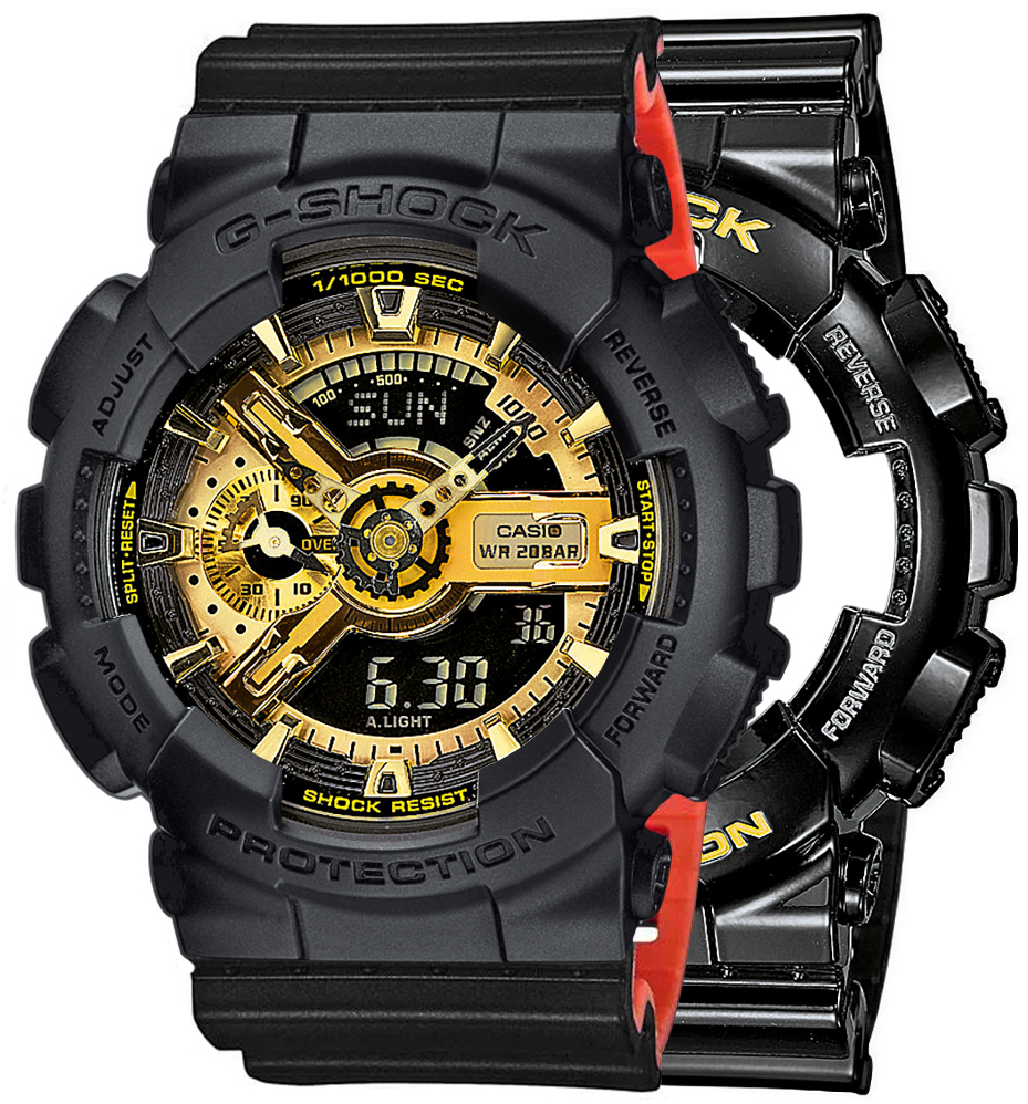 Casio SET GA-110GB-1AER + BEZEL 10358741 + PASEK 10577142