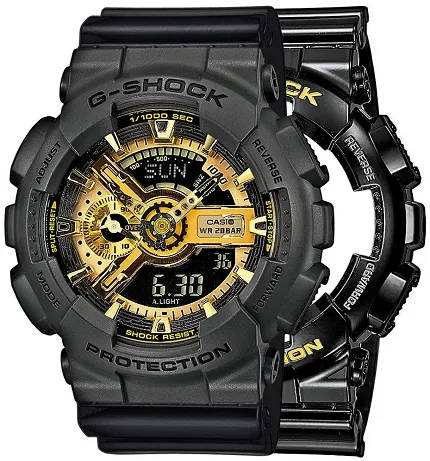 Casio SET GA-110GB-1AER + BEZEL 10467795 + PASEK 10347688 - zdjęcie 1