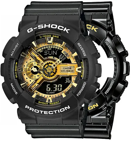 Casio SET GA-110GB-1AER + BEZEL 10508136 + PASEK 10467764