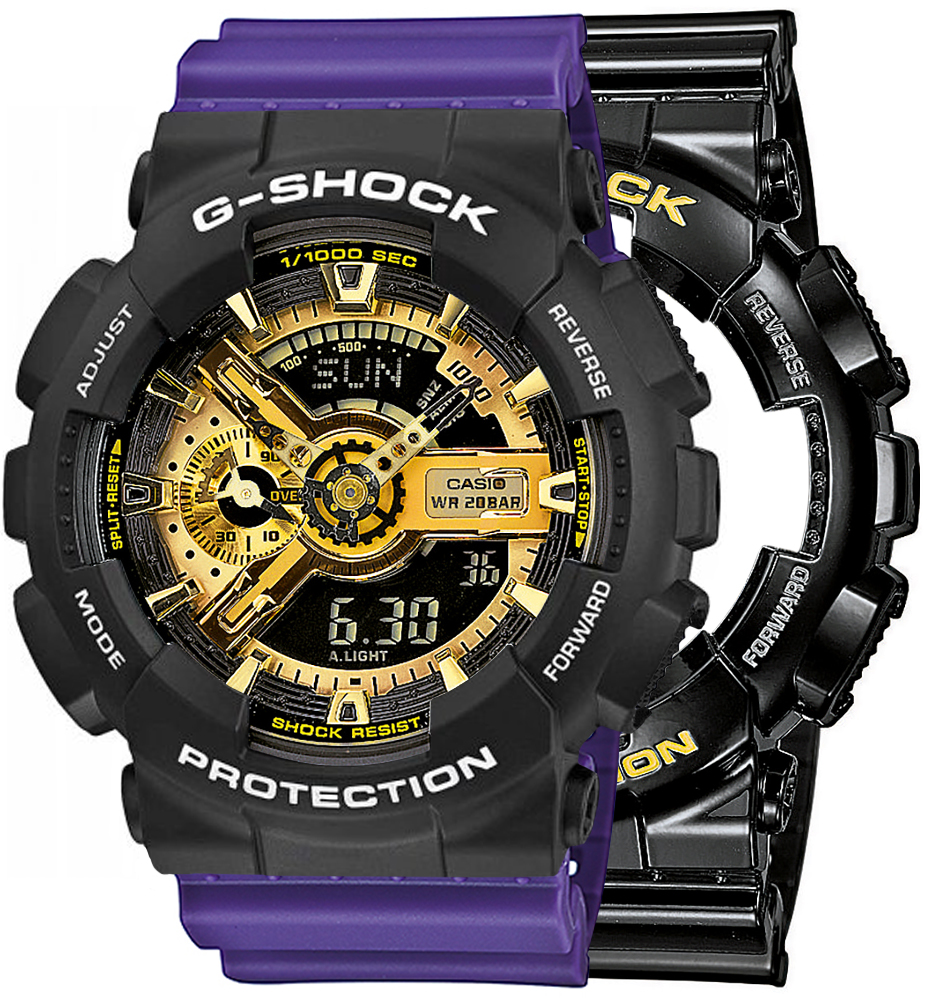 Casio SET GA-110GB-1AER + BEZEL 10508136 + PASEK 10498156 - miniatura 1