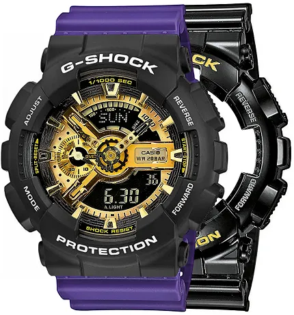 Casio SET GA-110GB-1AER + BEZEL 10508136 + PASEK 10498156 - zdjęcie 1