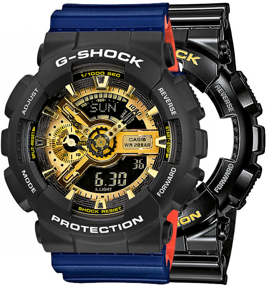 Casio SET GA-110GB-1AER + BEZEL 10508136 + PASEK 10527467