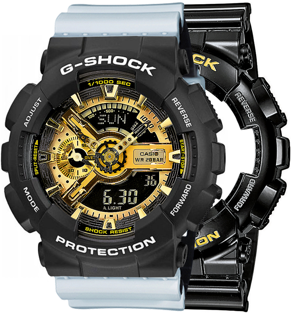Casio SET GA-110GB-1AER + BEZEL 10508136 + PASEK 10527469 - miniatura 1