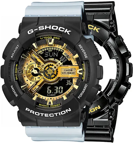 Casio SET GA-110GB-1AER + BEZEL 10508136 + PASEK 10527469 - zdjęcie 1