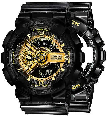 Casio SET GA-110GB-1AER + BEZEL 10523429 + PASEK 10378391