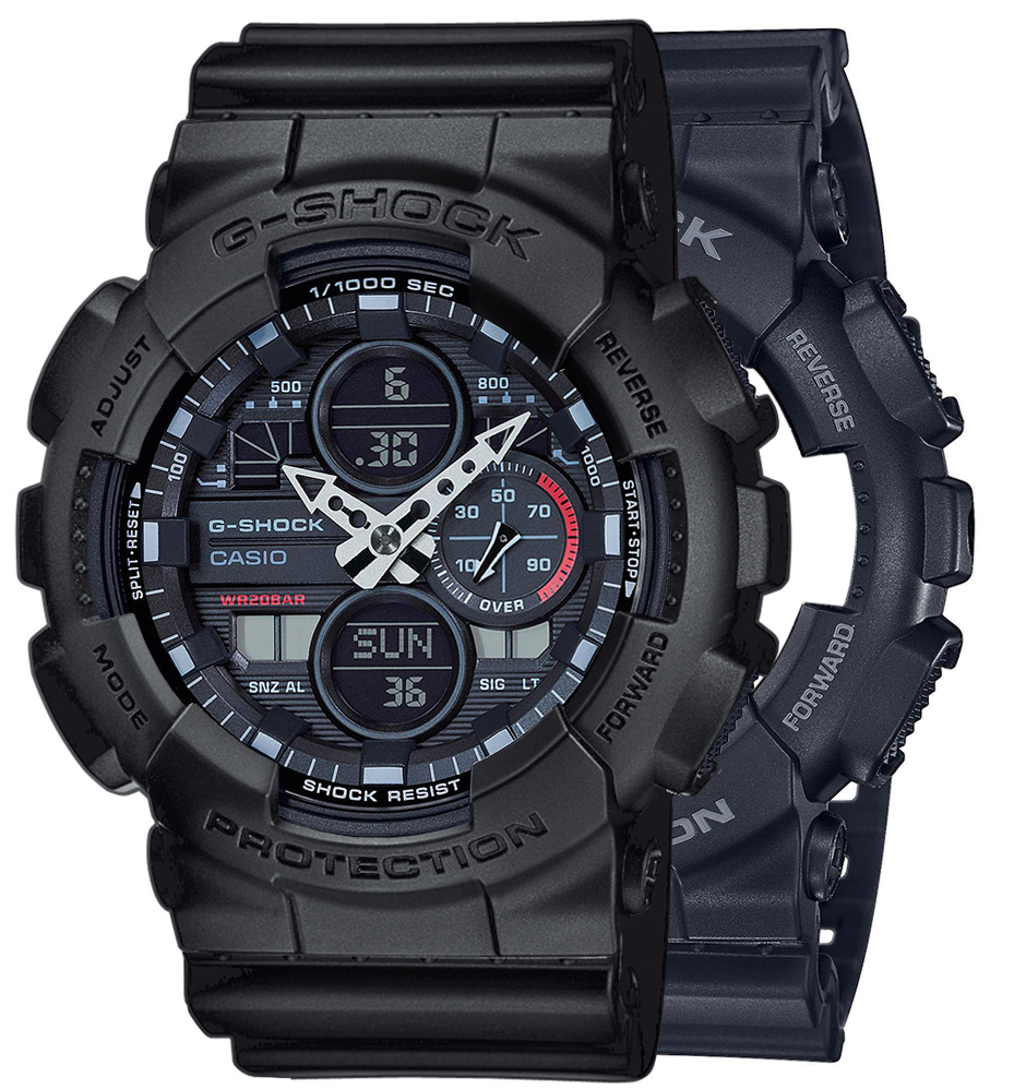 Casio SET GA-140-1A1ER + BEZEL 10358741 + PASEK 10347688