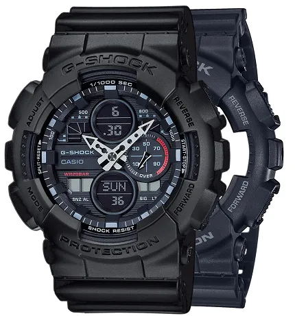 Casio SET GA-140-1A1ER + BEZEL 10358741 + PASEK 10347688