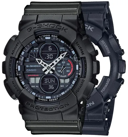 Casio SET GA-140-1A1ER + BEZEL 10358741 + PASEK 10467764