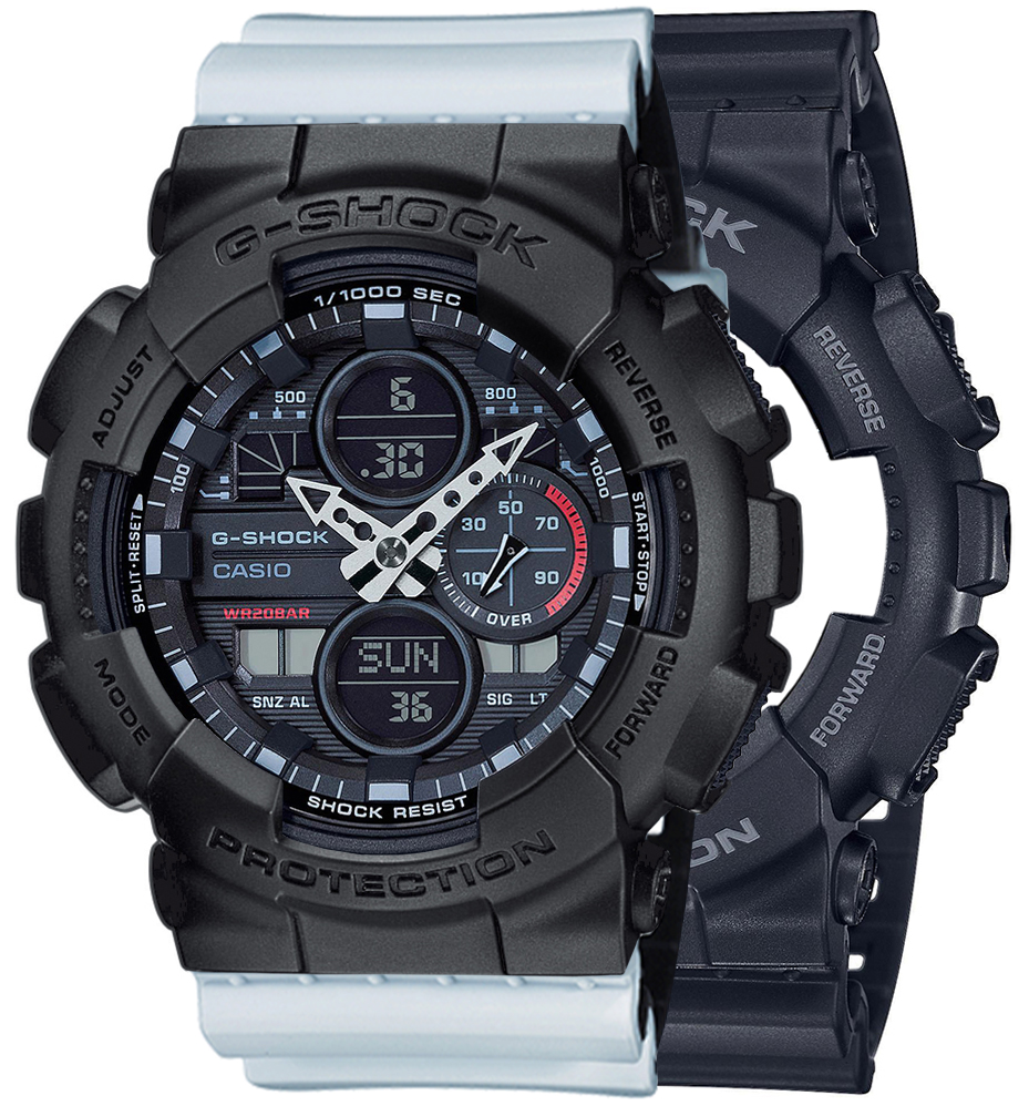 Casio SET GA-140-1A1ER + BEZEL 10358741 + PASEK 10527469 - miniatura 1