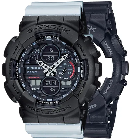 Casio SET GA-140-1A1ER + BEZEL 10358741 + PASEK 10527469 - zdjęcie 1