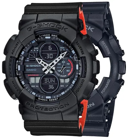 Casio SET GA-140-1A1ER + BEZEL 10358741 + PASEK 10577142