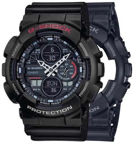 Casio SET GA-140-1A1ER + BEZEL 10378531 + PASEK 10347688 - zdjęcie 1
