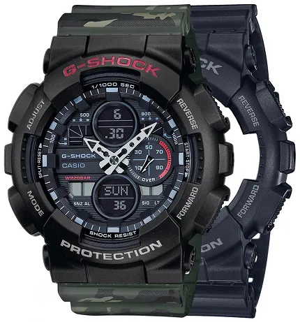 Casio SET GA-140-1A1ER + BEZEL 10378531 + PASEK 10561429 - zdjęcie 1
