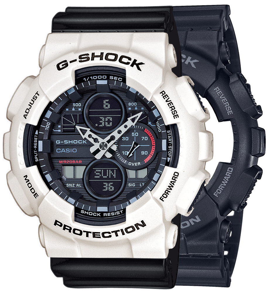 Casio SET GA-140-1A1ER + BEZEL 10395292 + PASEK 10347688