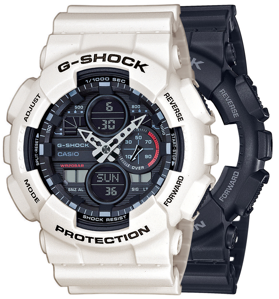 Casio SET GA-140-1A1ER + BEZEL 10395292 + PASEK 10395227