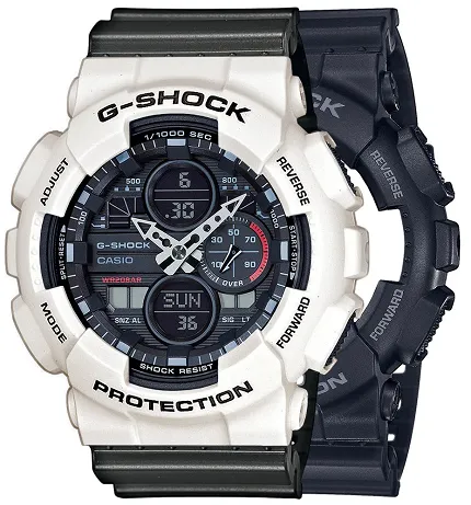 Casio SET GA-140-1A1ER + BEZEL 10395292 + PASEK 10467764