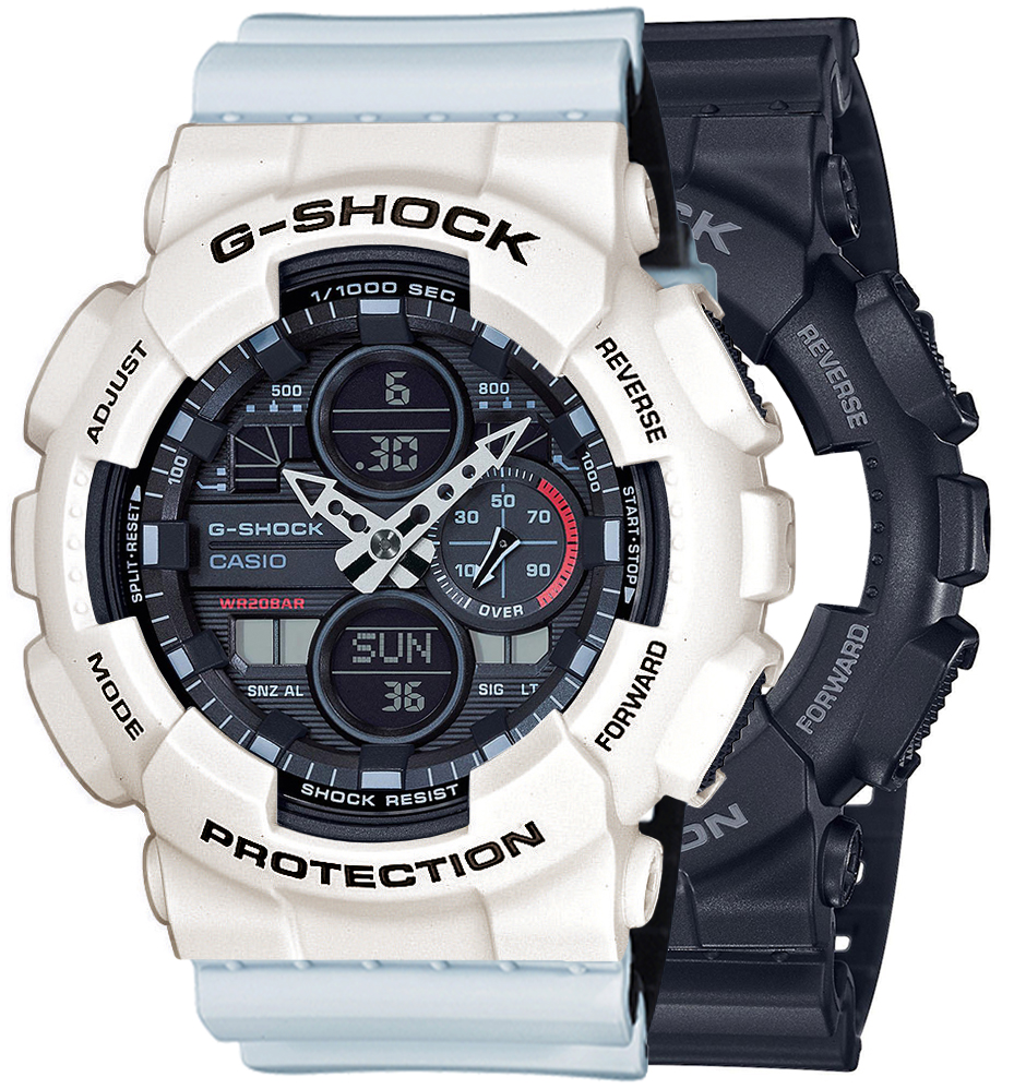 Casio SET GA-140-1A1ER + BEZEL 10395292 + PASEK 10527469